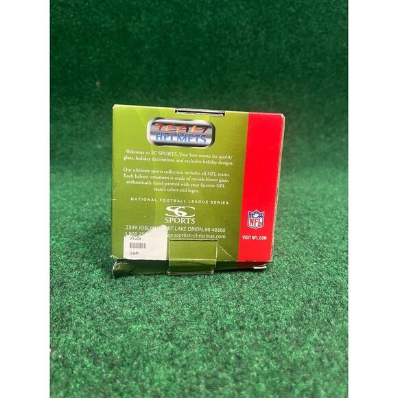 Baltimore RAVENS Team Themed Mini 2" Football Helmet Christmas Ornament - NEW - Picture 2 of 2